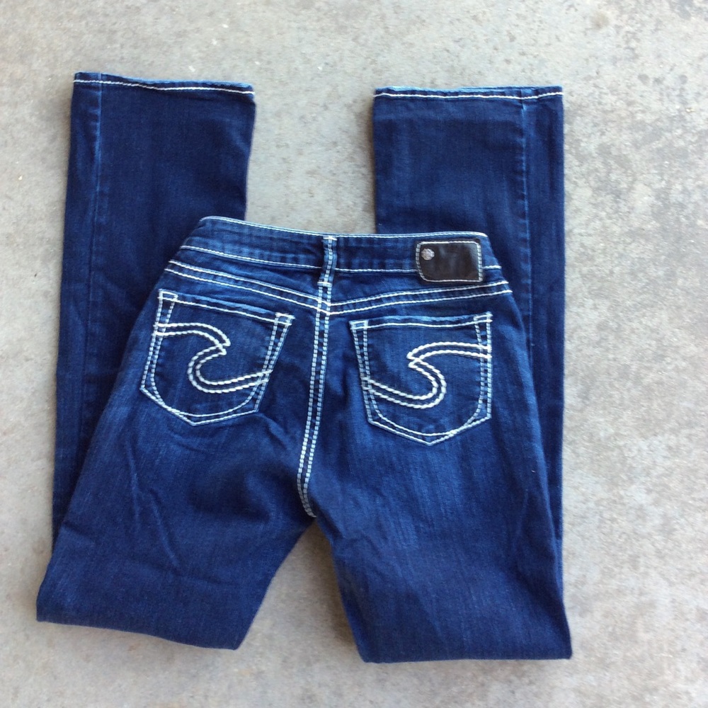 Silver jeans